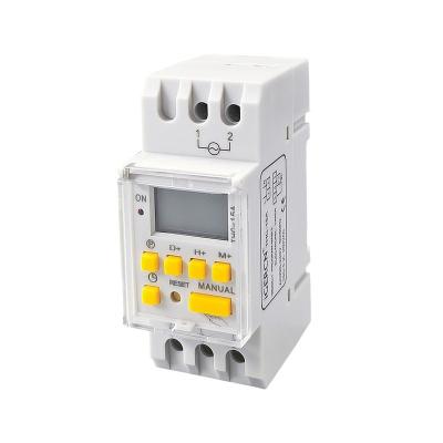 China Rail Mounted Time Display THC-30F 24V 12vdc Timer Switch Ring Bell Control Seconds Daily 24 Hour Programmable Timer Switches for sale