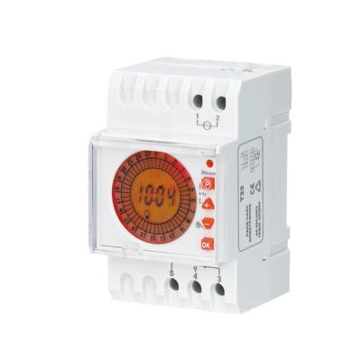 China 12VDC Programmable Digital Timer THC-20 with Orange Rear Light AUTO 15mins ON OFF Turn On Watering Switch THC-20 20amp Control Timer 12VDC for sale