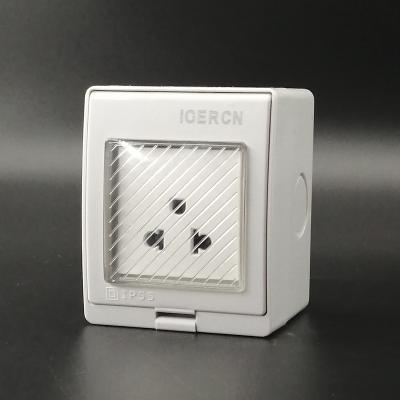 China IP55 America Standard Residential / Multipurpose Waterproof Box For Outdoor Wall Power Socket And Switches for sale