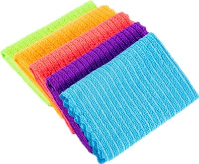 China Factory Wholesale Child Safe Kitchen Household Cleaning Towel 30*30cm Special Coral Fleece Towels for sale