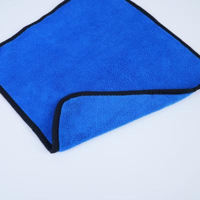 China Compressed Wholesale Kitchen Cloth Microfiber Towels Car Polishing Edgeless Glass Absorbent Cleaning Towel for sale