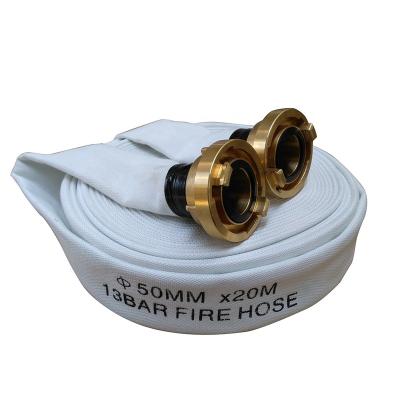 China Flexible Classic Universal Size Fire Hose Flat Truck 1.5 Inch Fire Fighting Hose With Coupling for sale