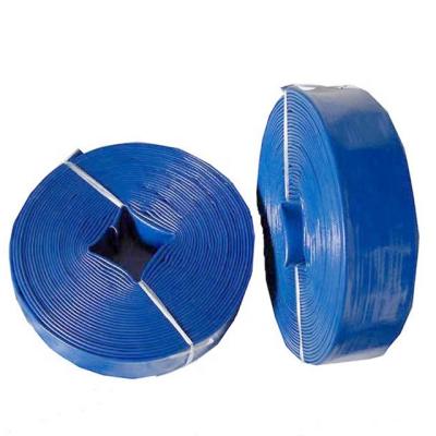 China High quality red green blue flexible 2 inch pvc layflat hose for irrigation for sale