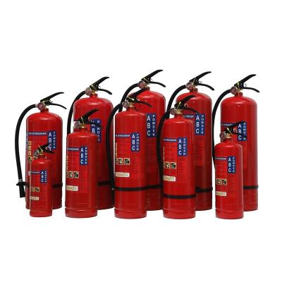 China Fire Fighting Rescue Rescue Fire Fighting Equipment 3 Kg 6 Kg 9 Kg ABC Color Dry Powder Fire Extinguisher For Sale for sale