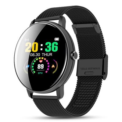 China Full Page Message Reminder Management Sleep Oxygen Blood Blood Pressure Heart Rate Wifi P8 Touch Smart Watch for sale