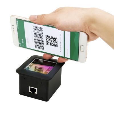 China Included QR Code Reader Kiosk USB RS232 2D OEM ODM QR Code Barcode Reader A4 Size for sale