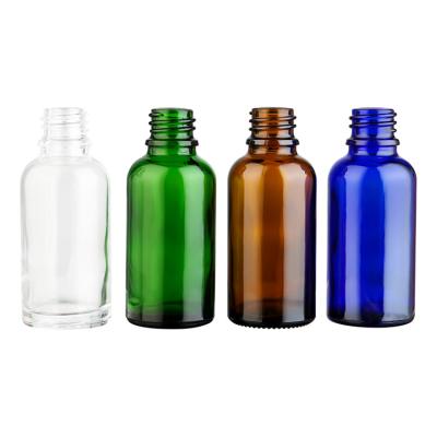 China 10ml 15ml 20ml 30ml 50ml 100ml cosmetic essential oil cosmetic serum dropper glass bottle GB-125B for sale