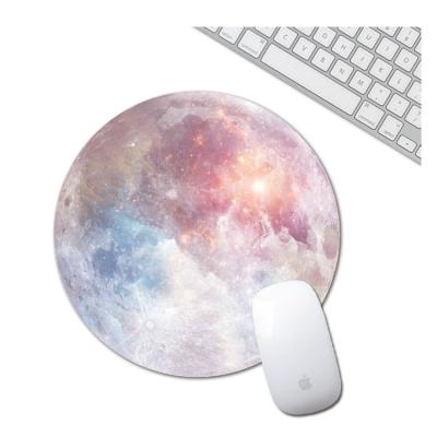 China Hot Sale Radiation Protection Heat Transfer Sublimation Printing Logo Printed Round Mouse Pad Custom Made For Promotion for sale