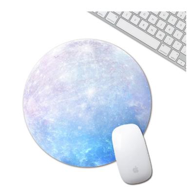 China Wholesale Custom Radiation Protection Round Mouse Pad Circular Mouse Pad With Design Mouse Pad Non-slip Rubber Bottom Mat for sale