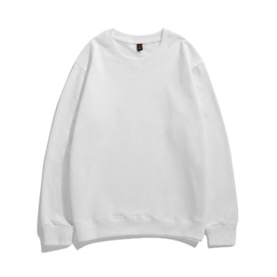 China Heavy Anti-Wrinkle Unisex Custom Deeply Recycle Eco Friendly Sporty White 100% Organic Cotton Sweatshirt for sale