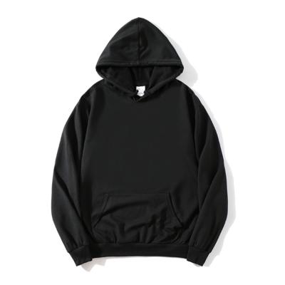 China Anti-Wrinkle Wholesale Wholesale Unisex 100 Percent 420Gsm Cotton Heavy Black Hoodies for sale