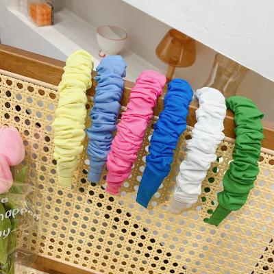 China Women Headband Accessories Elastic Rubber Hair Bands New Eco-friendly/Recyclable/Fancy Fabric Stylish Hair For Women for sale