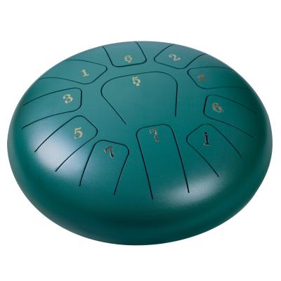 China Yoga 11 Notes 10 Inch Good Value Percussion Musical Instrument Steel Tongue Drum for sale