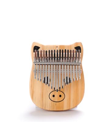 China Hot Entertainment Kalimba 17 Finger Finger Piano Beginners Portable Instrument for sale