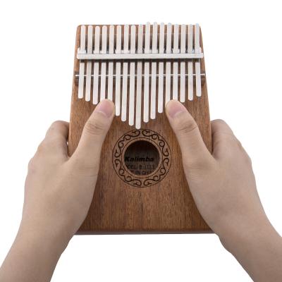 China New Style Durable 17 Crystal Kalimba Finger Thumb Piano Principal Transparent for sale