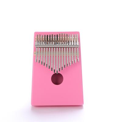 China Wholesale 17 finger kalimba finger piano durable piano head piano mahogany musical instrument mahogany kalimba for sale