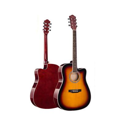 China Performance 41 inch high quality back ovation style acoustic guitar kit for sale for sale