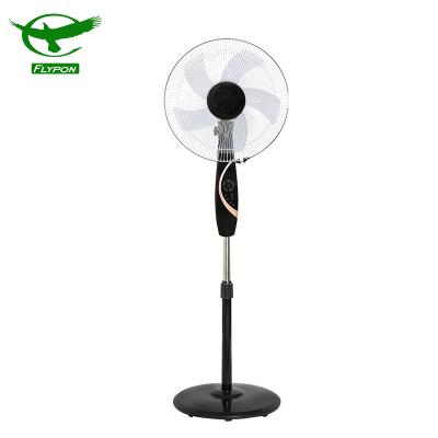 China Electric Swing Stand Fan 5 Height Adjustable AS Blades 220V Standing Fan 16 Inch Pedestal Fan With Remote for sale