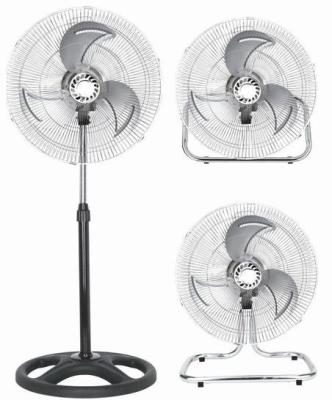 China Quietly Industrial Flypon 18inch Stand Fan Fan 3N1 for sale