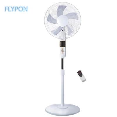 China Quietly 18 Inch 220V Stand Remote Control Fan With 5AS Blade PP Materials for sale