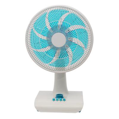 China Large Air Volume and Small Copper Low Noise Motor Wholesale Price New Model Portable Desk Fan 12 Inch Table Fan Low Power Consumption for sale