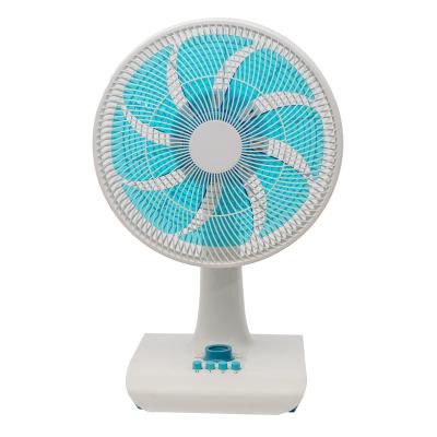 China Large Air Volume and Small Copper Low Noise Motor Wholesale Price New Model Portable Desk Fan 12 Inch Table Fan Low Power Consumption for sale