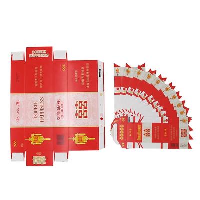 China Recyclable Food Grade New Product Custom Printed Cardboard Cigarette Boxes Sale for sale