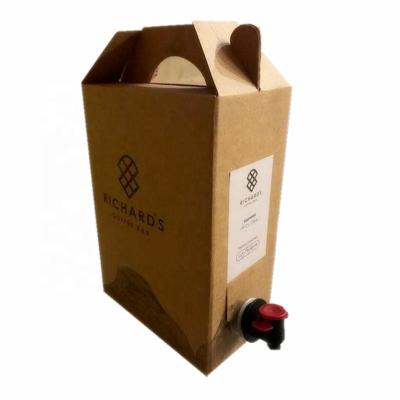 China Recycled Materials BIB Aseptic Bag In Box 1L 2L 3L 5L 10L 20 Liter For Wine BIB Bag Making for sale