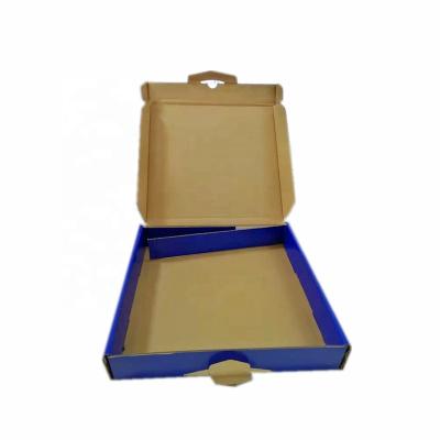 China Recycled Materials Corrugated Folding Auto Spare Parts Brake Pads Packing Box for sale