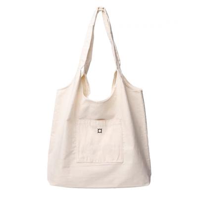 China Custom Fold No Logo Moq Girl Eco Canvas Shoulder Cotton Single Shoulder Bag Active Lifestyle Tote Bag for sale