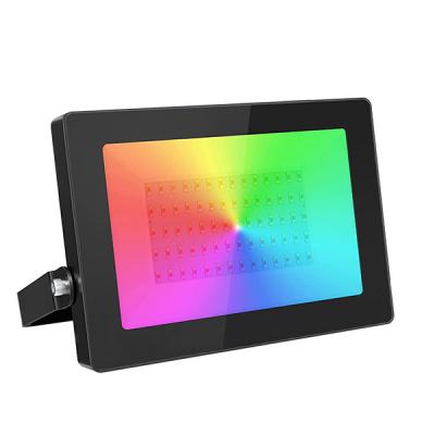 China Dimmable RGB Waterproof LED Flood Light 150w Ip66 Outdoor With US Plug for sale