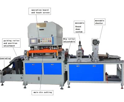 China Robot Automatic Operation System Precision Die Cutting Machine for sale