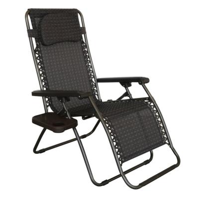 China High Quality Beach Chair Beach Chair Recliner Chair Sun Sofa With Cup Holder for sale