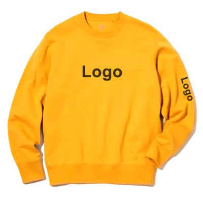 China Breathable Knitted Fabric Colors 100 Cotton Crewneck French Terry Oversized Unisex Sweatshirts for sale