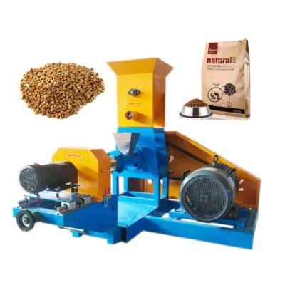 China Good quality small cattle automatic moringa cattle feed automatic animal feed machine dog feed expelling machine for sale