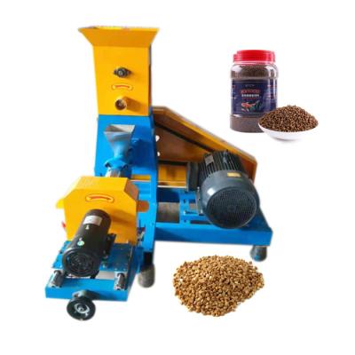 China Floating Livestock Pig Continuous Pellet Dog Feed Expelling Machine Dog Feeding Machine Fish Feeding Machine 200 Kg Hour for sale