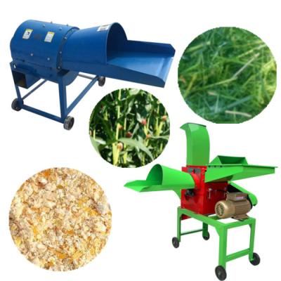 China Reasonable price multi-function shredder fodder equips grain grass shredder hay chaff cutter wet and dry fodder for sale