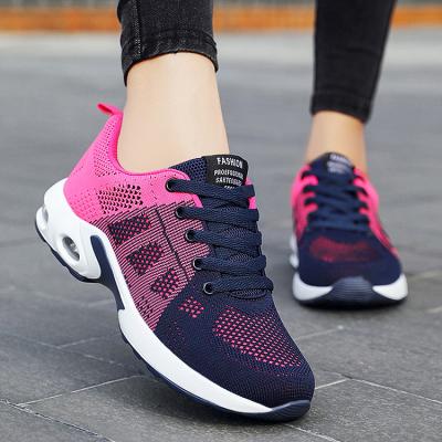 China Cushioning High Quality Fashion Knitted Shoes Women Sport Running Shoes Sneakers Shoes Women Sport for sale