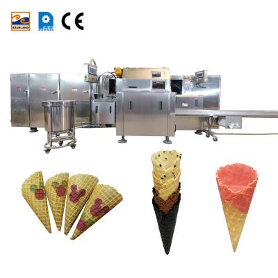 China food & Beverage Factory Ice Cream Cone Product Hot Selling Price Waffle Cone Maker Ice Cream for sale