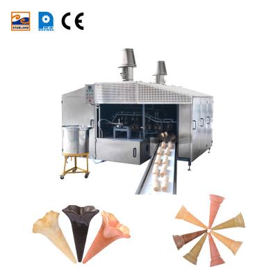 China food & Beverage Factory Stainless Steel Roller Sugar Cone Production Line With Touch Screen Panel XT-28 for sale