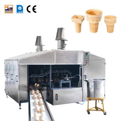 China food & Beverage factory after-sales service of high quality automatic stainless steel wafer cone machine equipment with 28 molds and 2 cavity crystal for sale