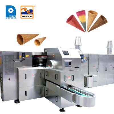 China food & High Quality 51 Baking Plates 5m Long Beverage Plant Full Automatic With Installation And Commissioning Sugar Cone Machine for sale