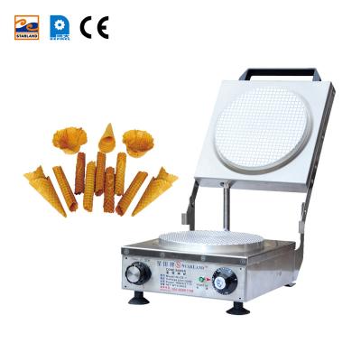 China Hotels Manual Oven Ice Cream Cone Machine Waffle Cone Machine for sale