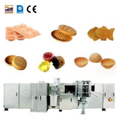 China food & 39 Bakeware 7m Long Fully Automatic Beverage Plant Energy Saving With Installation And Commissioning Wafffle Cone Machine for sale