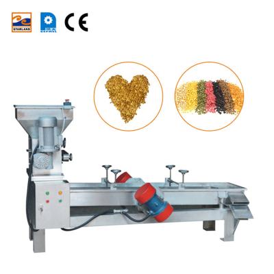 China food & Decoration Edible Rice Crusher Beverage Ice Cream Crusher Factory Rice Cracker Crisper Cookie Crusher for sale