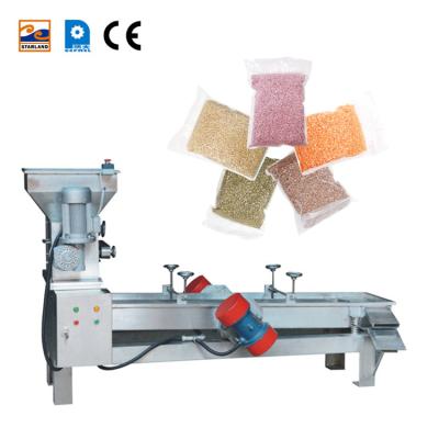 China food & Factory Size Customizable Waffle Rice Beverage Crunchy Grinding Machine for sale