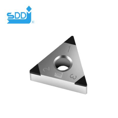 China Universial ISO CBN high quality diamond cutting inserts for carbide pcd turning tools for aluminum alloys cnc standard vcgw Tcct16 for sale