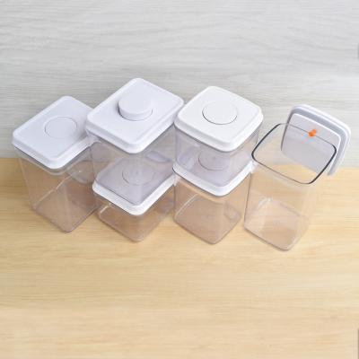 China Sustainable Storage Glass Container Storage Containers Food Cookie Storage Container Perfect For Coffee Bean for sale