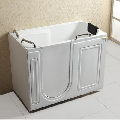 China Bathroom Sitting Skirt (Port Skirt) Double Side Bathtub Shower Comfortable Walk In Tub (Q371) for sale