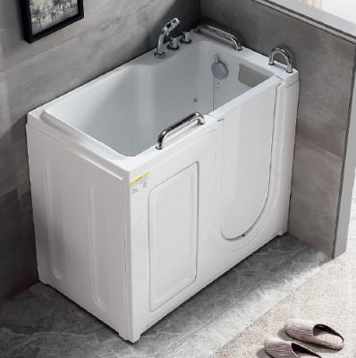 China Suppliers SG5327 Free To Soak Small Walk In Tub 1.1m Seat For Elder And Handicapped for sale